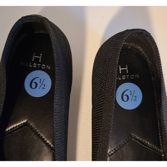 Halston Woman’s size 6.5 Broadway knit black Flats DRESS OR CASUAL SHOES - Picture 5 of 10